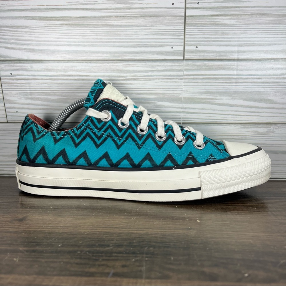 Converse Missoni Chuck Taylor‎ All Star Low Women’s Green Shoes - Women’s Size 7